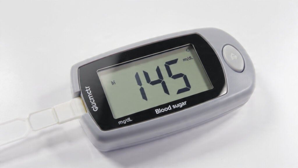 Blood glucose reading