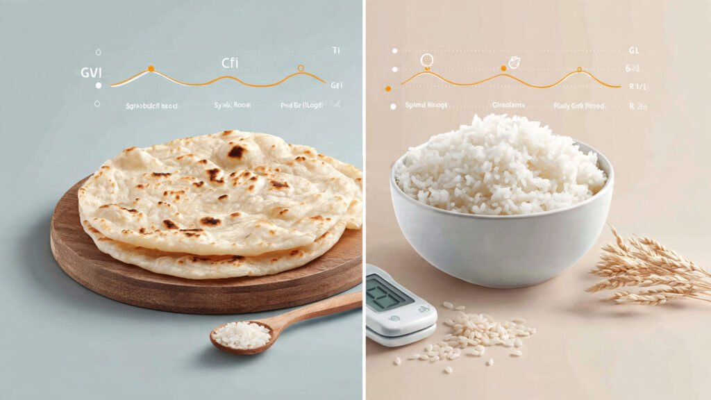 Glycemic index and glycemic load comparison