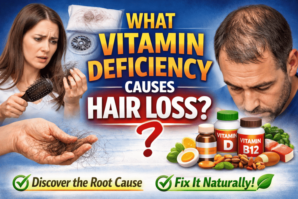 
What Vitamin Deficiency Causes Hair Loss