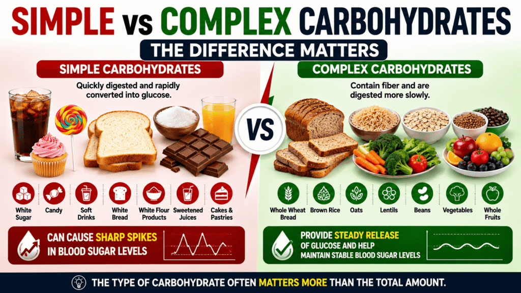 Simple Vs Complex Carbohydrates