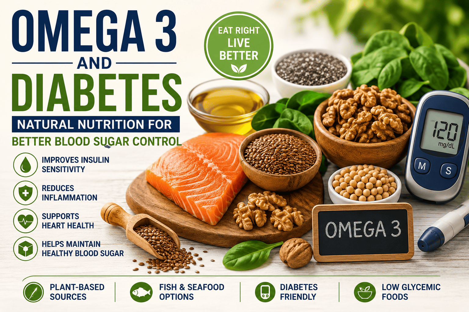 Omega 3 and Diabetes