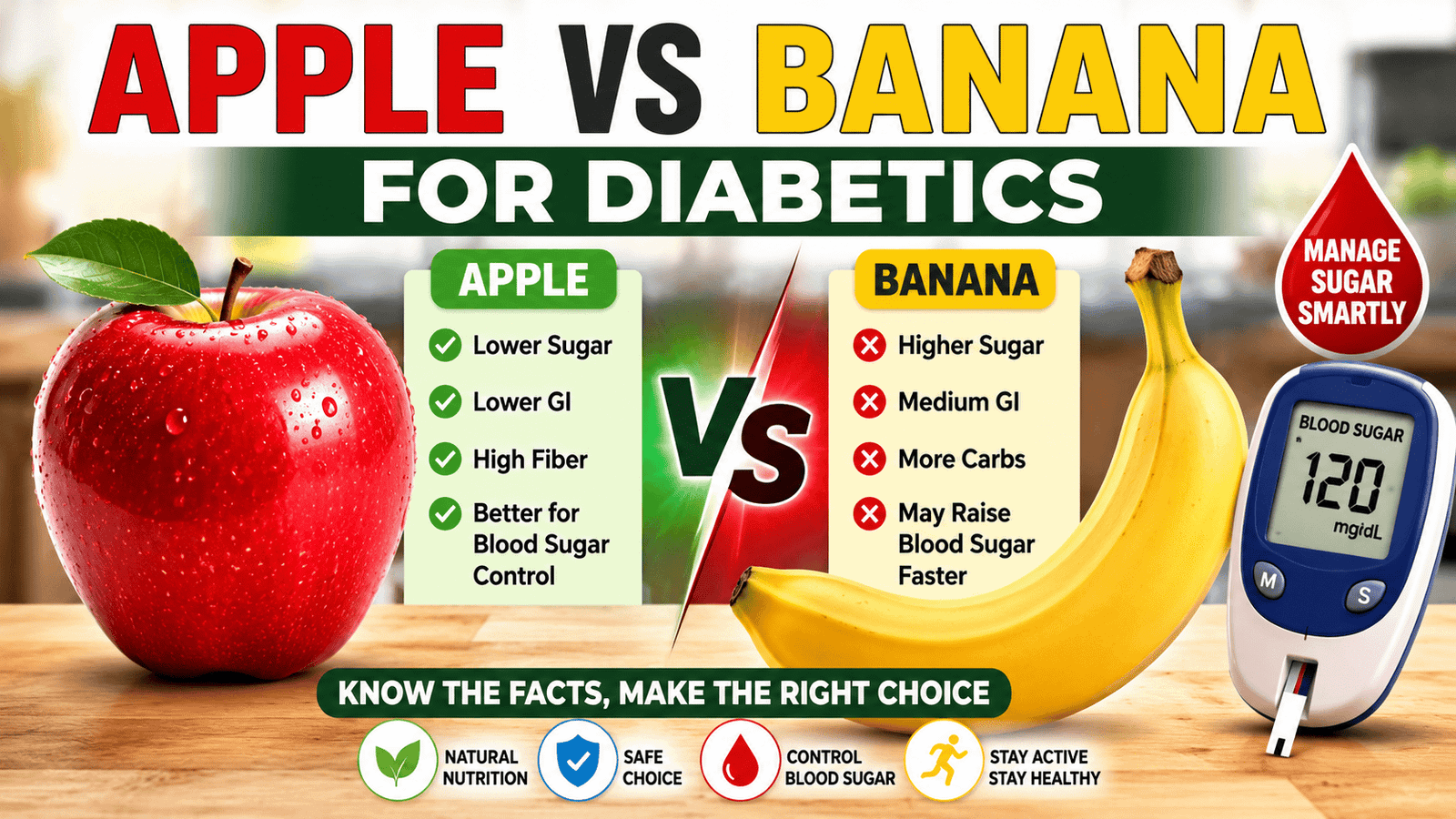 Apple and Banana
