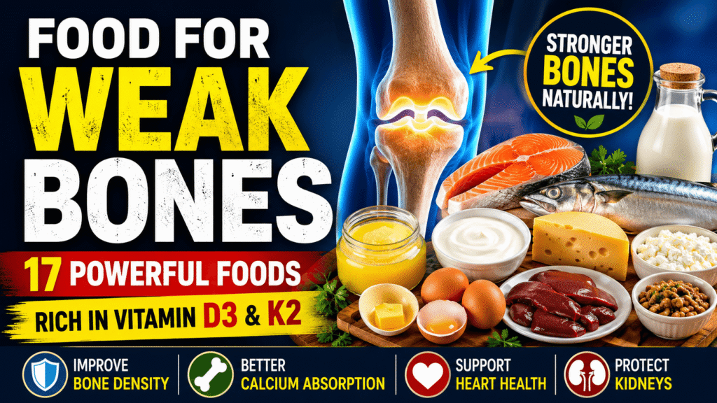 food for weak bones