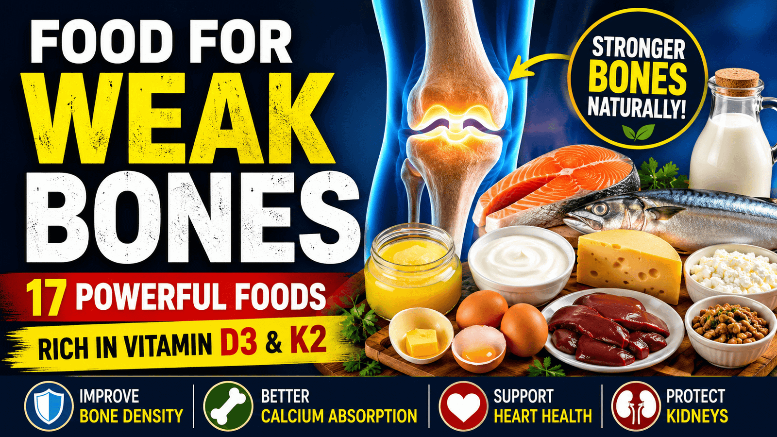food for weak bones
