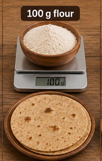 100 g flour