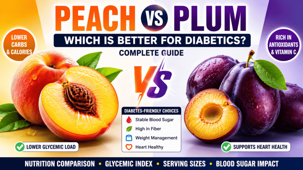 peach vs plum