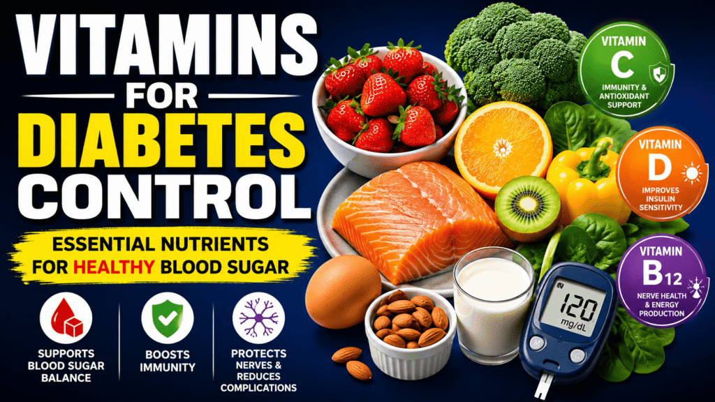 Vitamins for Diabetes Control
