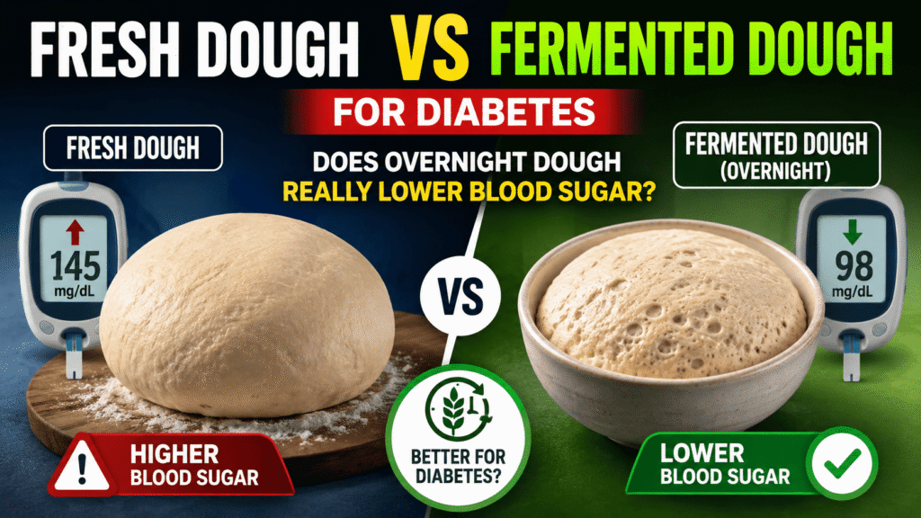 Fresh Dough vs Fermented Dough for Diabetes