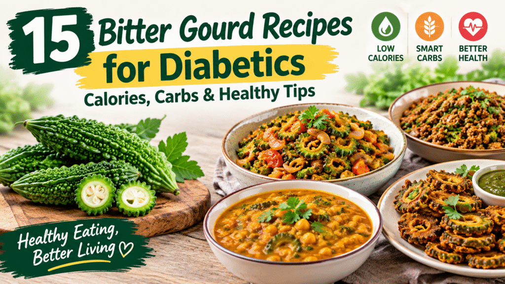 Bitter Gourd Recipes for diabetics