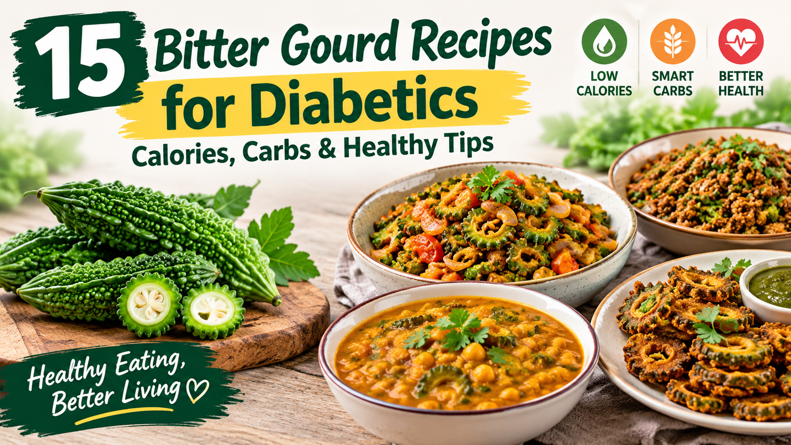 Bitter Gourd Recipes for diabetics