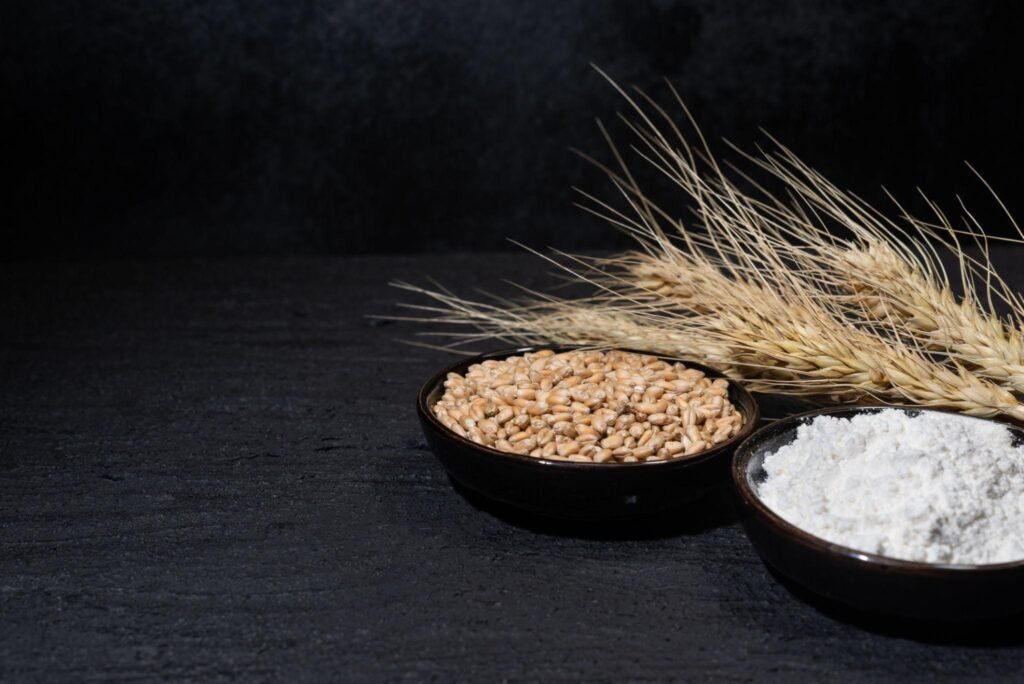 grinding of wheat