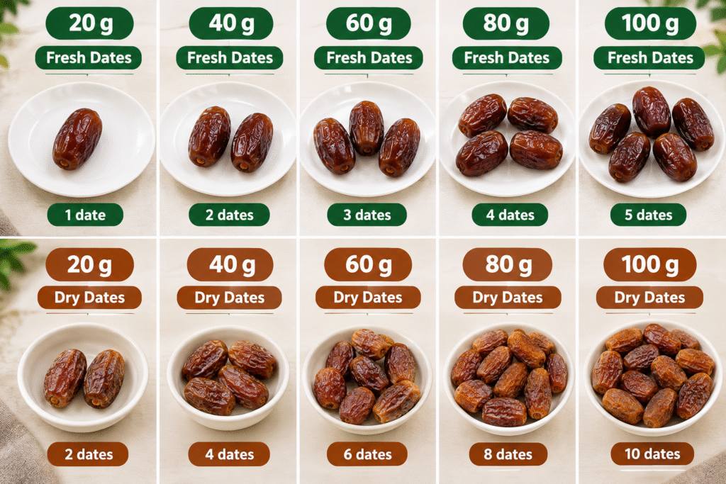 Fresh Dates vs Dried Dates for Diabetes