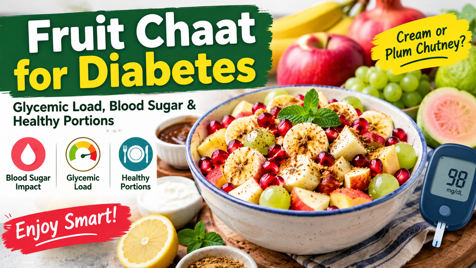 Fruit Chaat for Diabetes