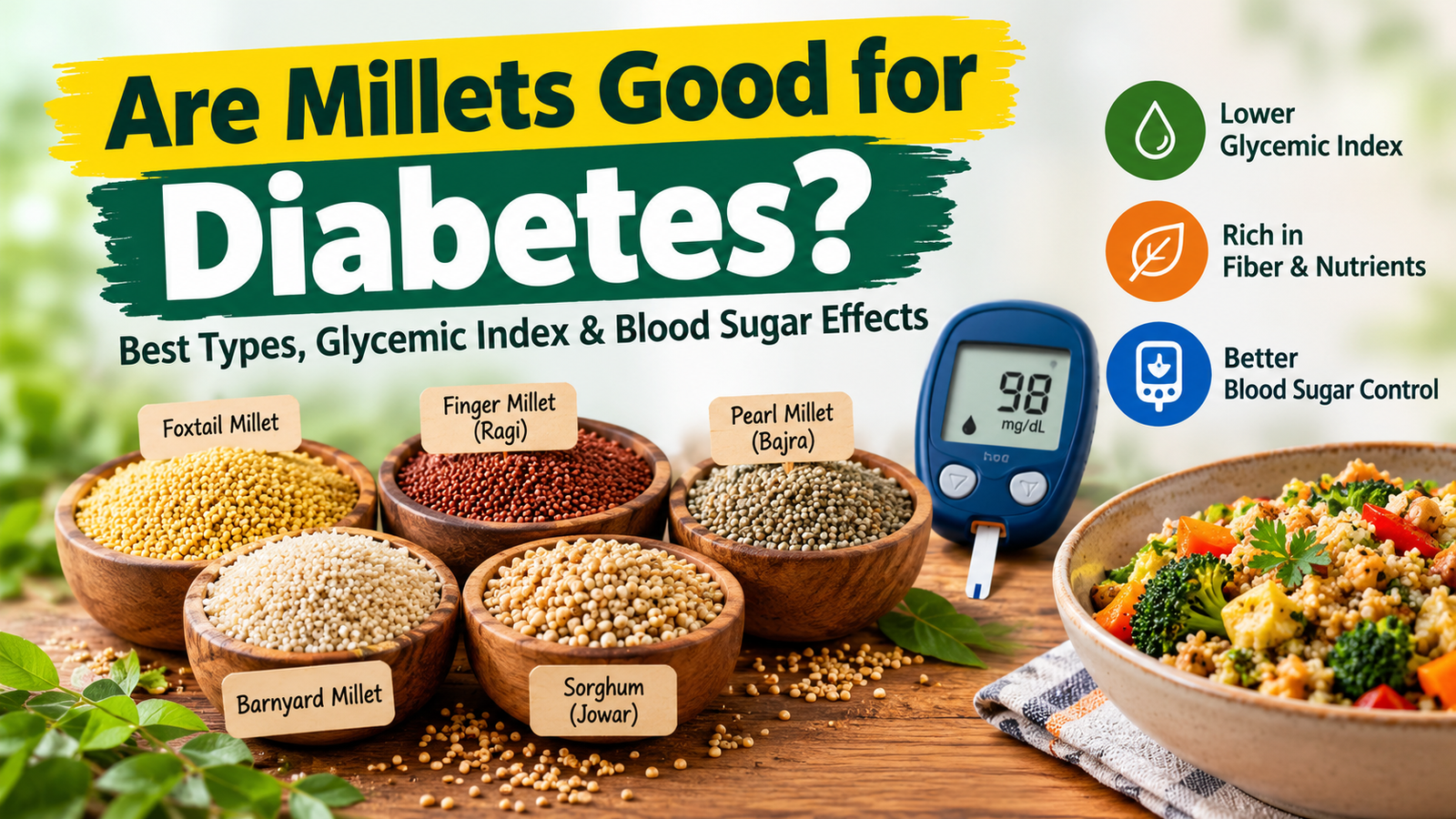 Are Millets Good for Diabetes
