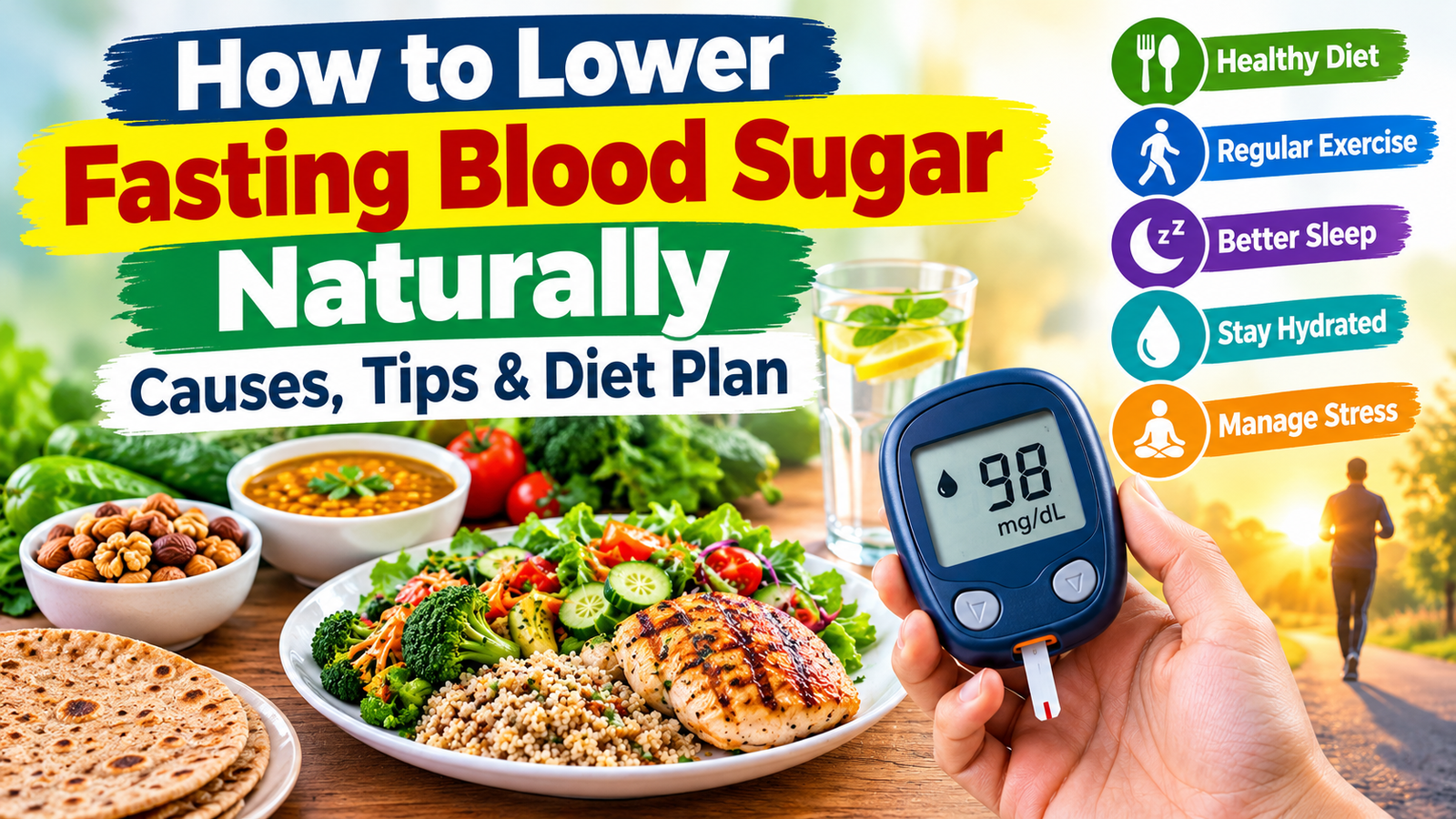 How to lower fasting blood sugar naturally